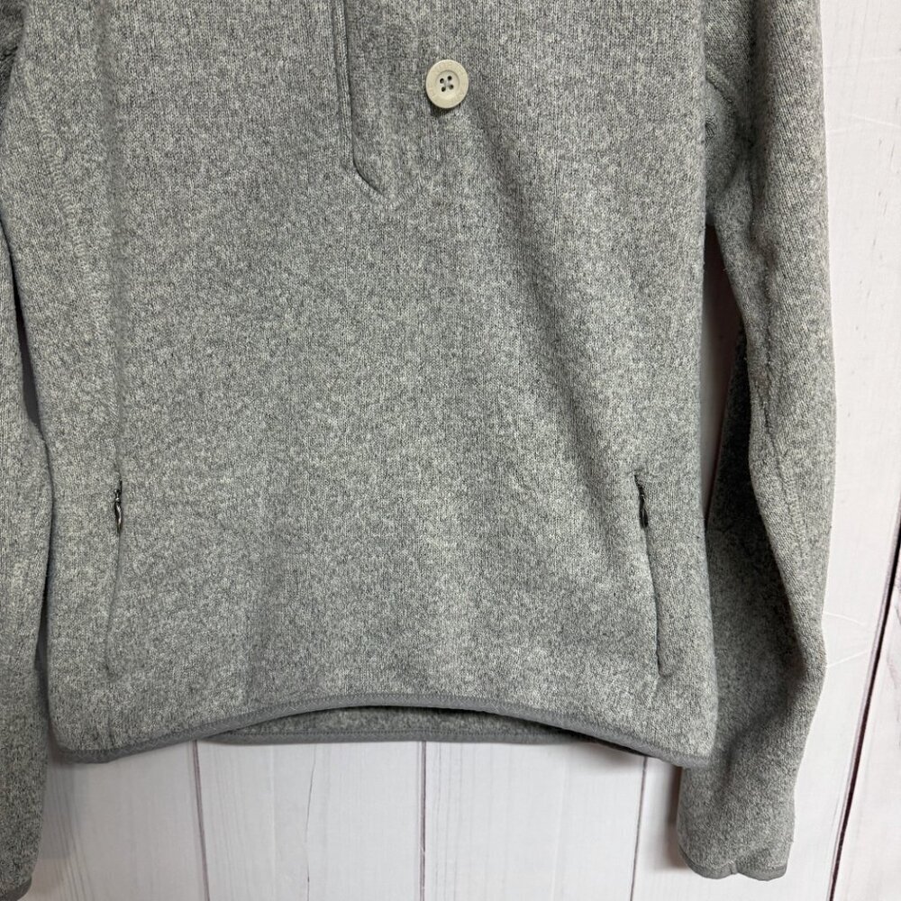 The North Face Women’s Crescent Sunshine‎ Hoodie Medium Gray EUC Cozy - Picture 3 of 11